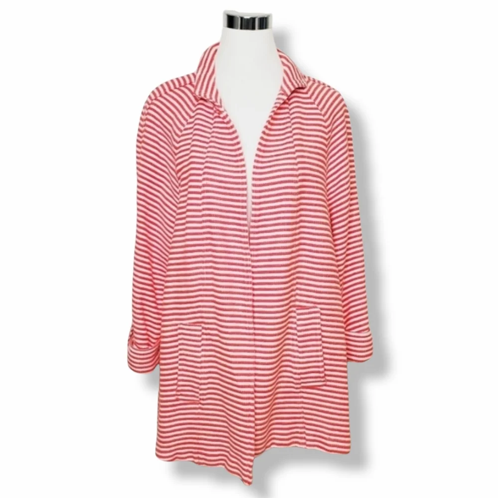 Peter Nygard Striped Casual Jacket